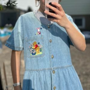 Winnie the Pooh denim dress
